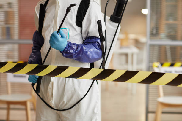 Professional Trauma Scene Cleanup technician working in Waverly, MI